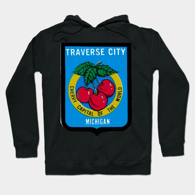 Traverse City Cherries Hoodie by zsonn